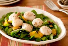 Orange-Almond Spinach Salad Photo